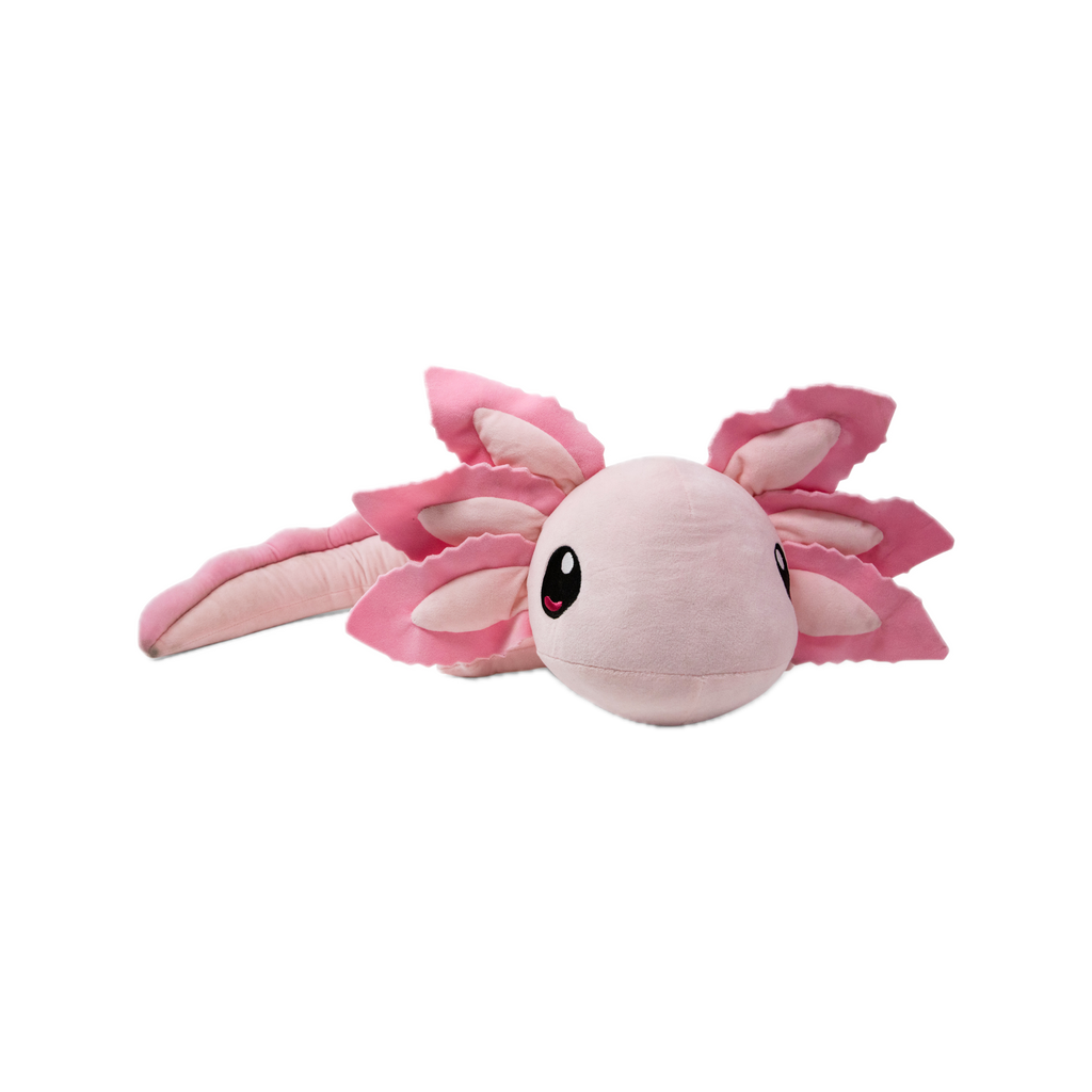 [PRE-ORDER] 4lb Weighted Realistic Axolotl Plush - Pink (1.8kg)