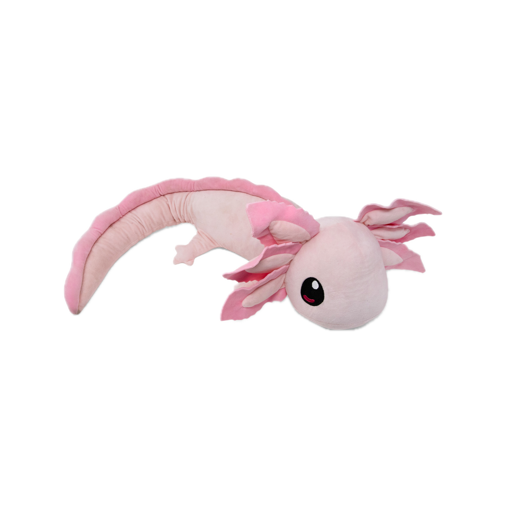 [PRE-ORDER] 4lb Weighted Realistic Axolotl Plush - Pink (1.8kg)