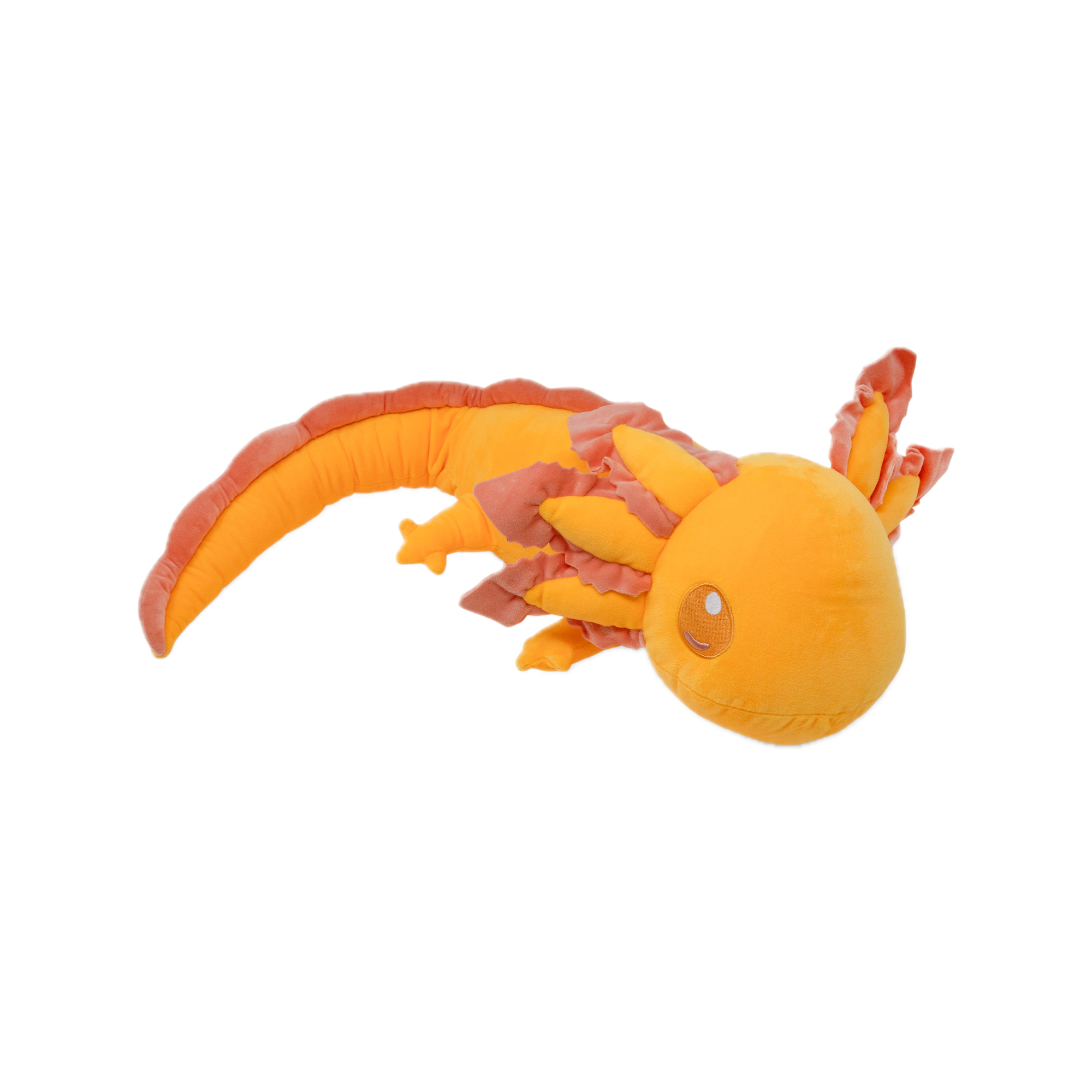 Yellow Weighted Realistic Axolotl Plush - 4lbs (1.8kg)
