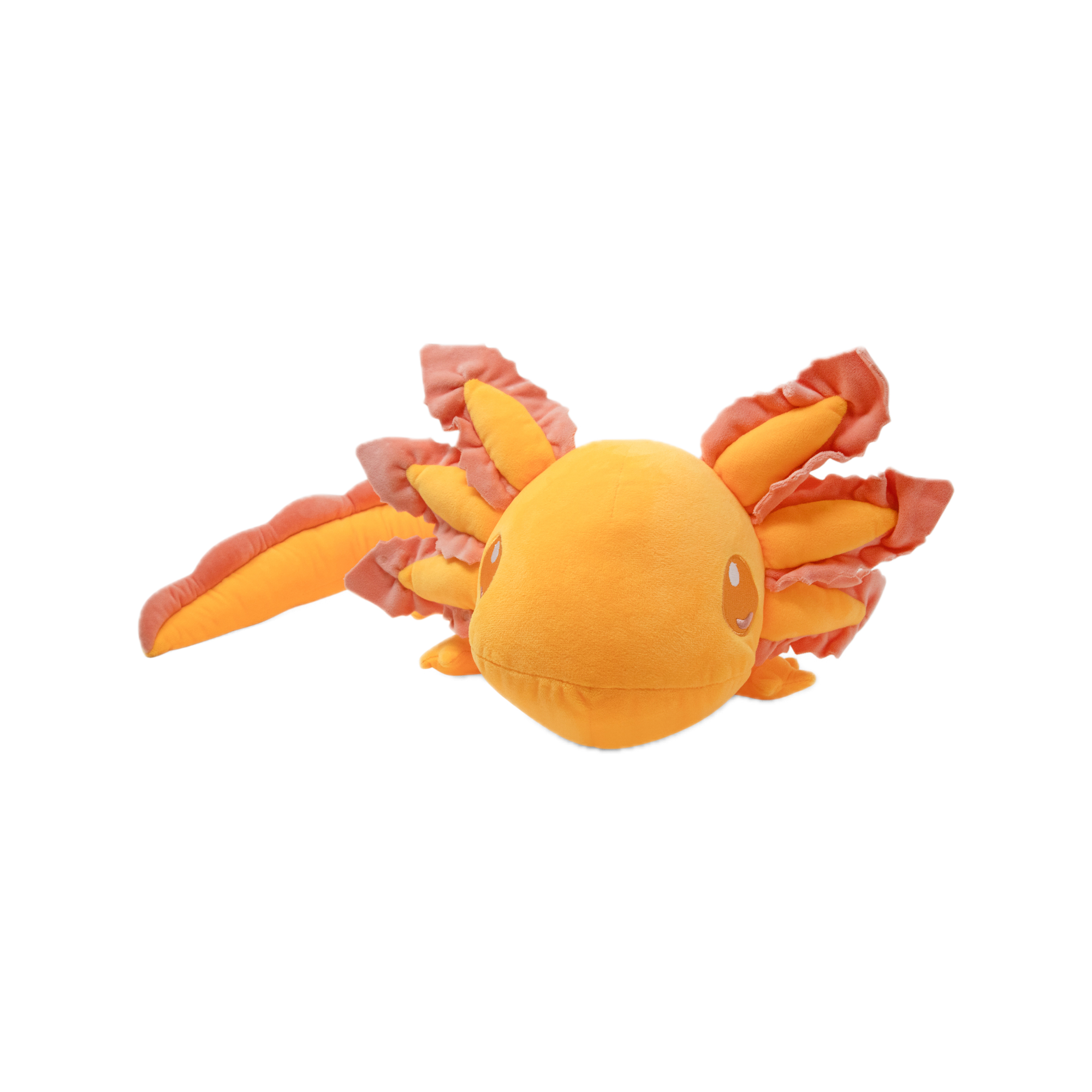 Yellow Weighted Realistic Axolotl Plush - 4lbs (1.8kg)