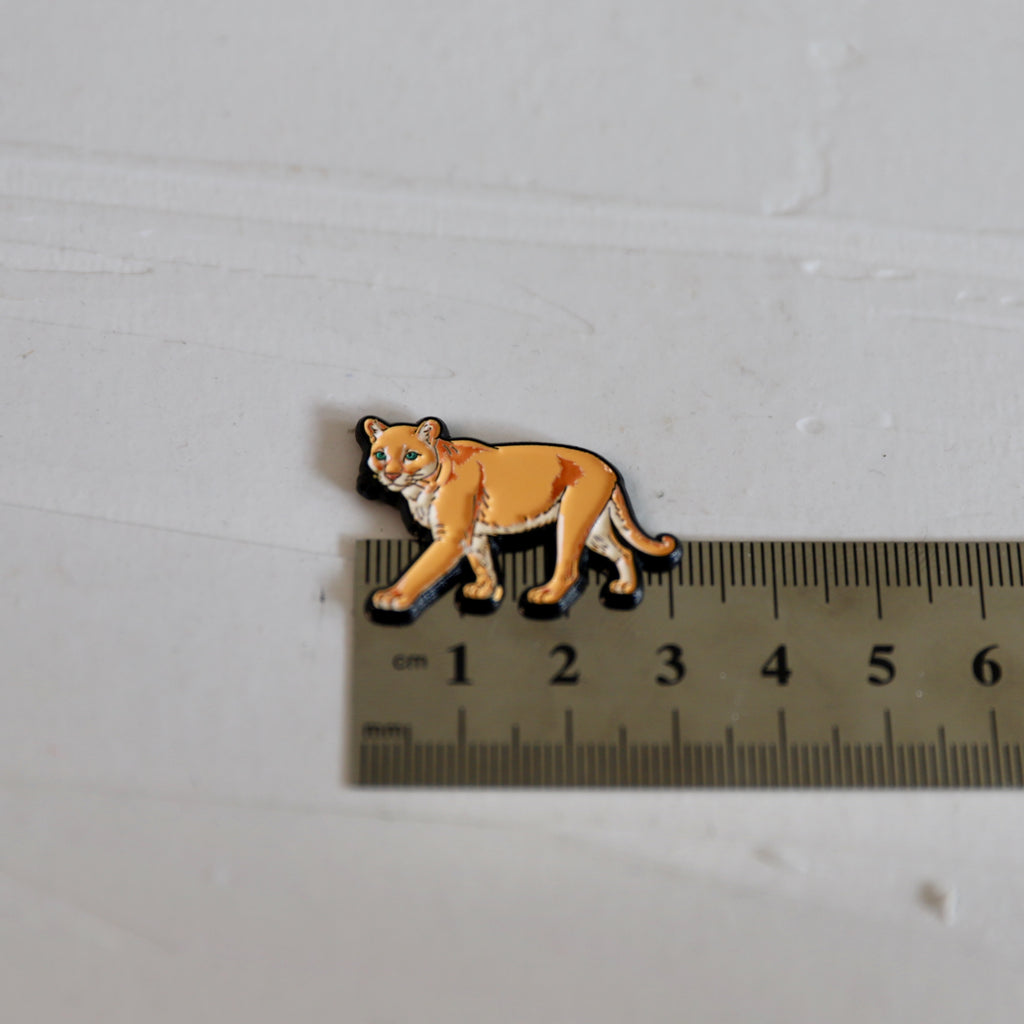 Florida Panther Soft Enamel Pin| Axol & Friends