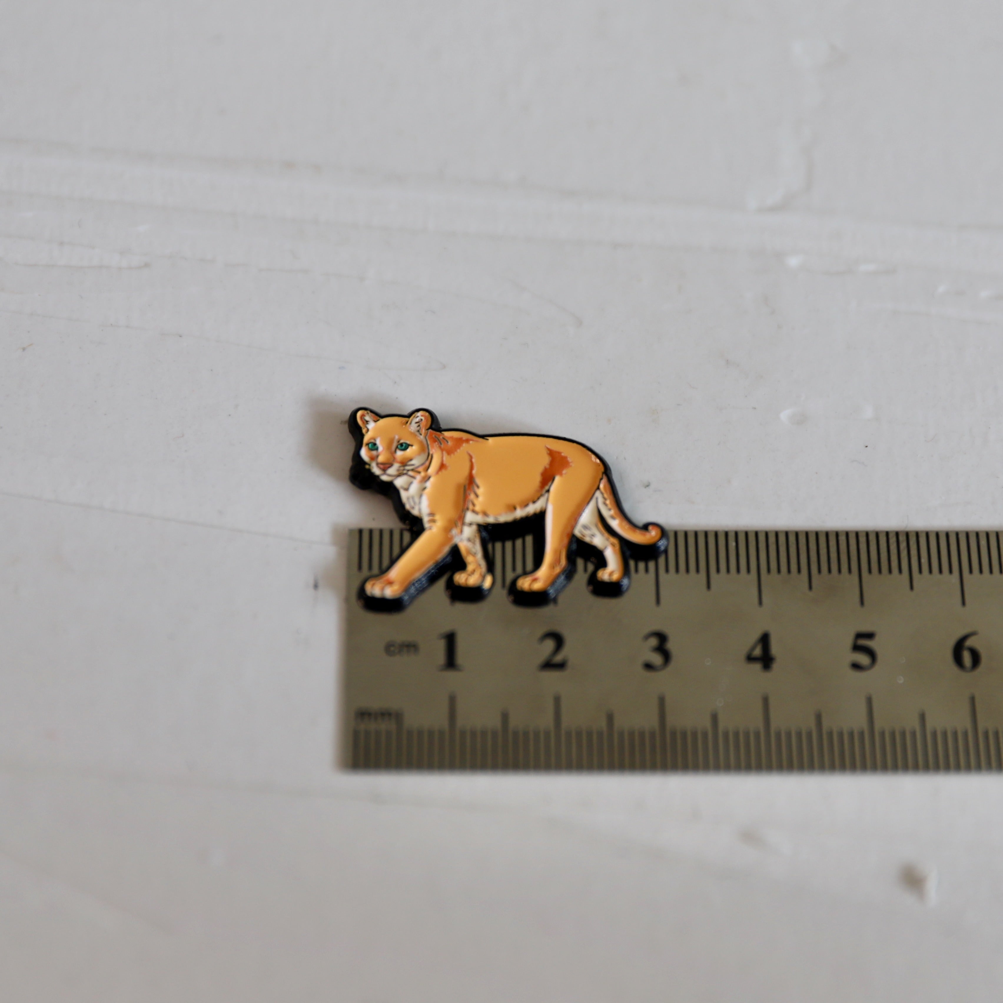Florida Panther Soft Enamel Pin| Axol & Friends