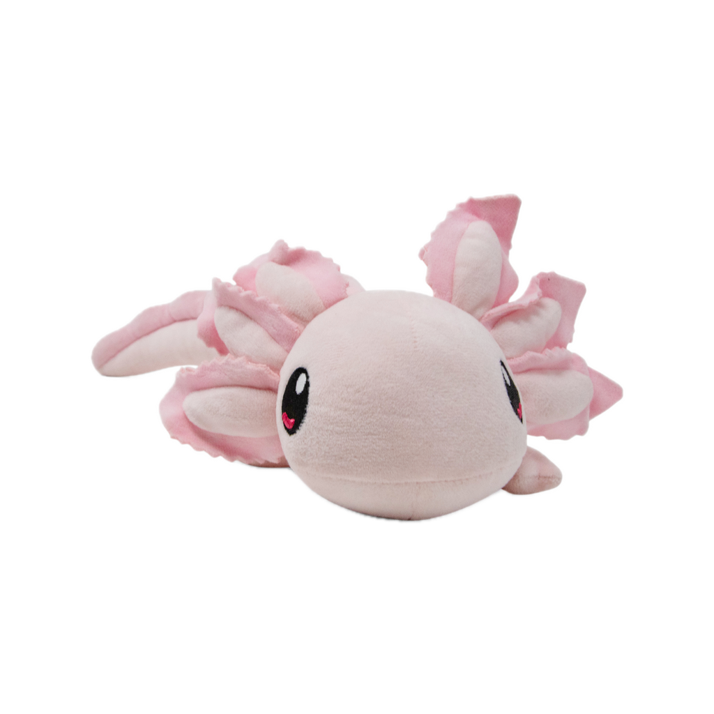 Mini Pink Realistic Axolotl Plush