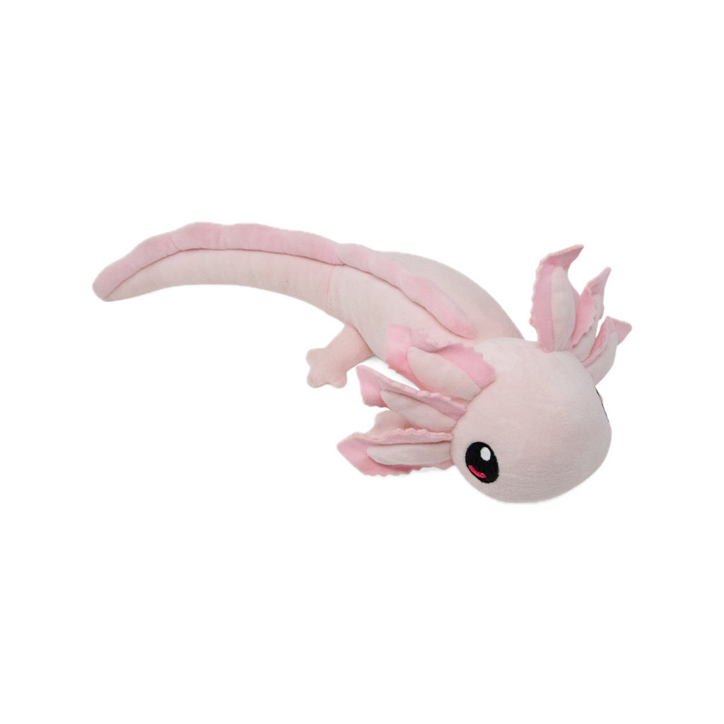 Mini Pink Realistic Axolotl Plush