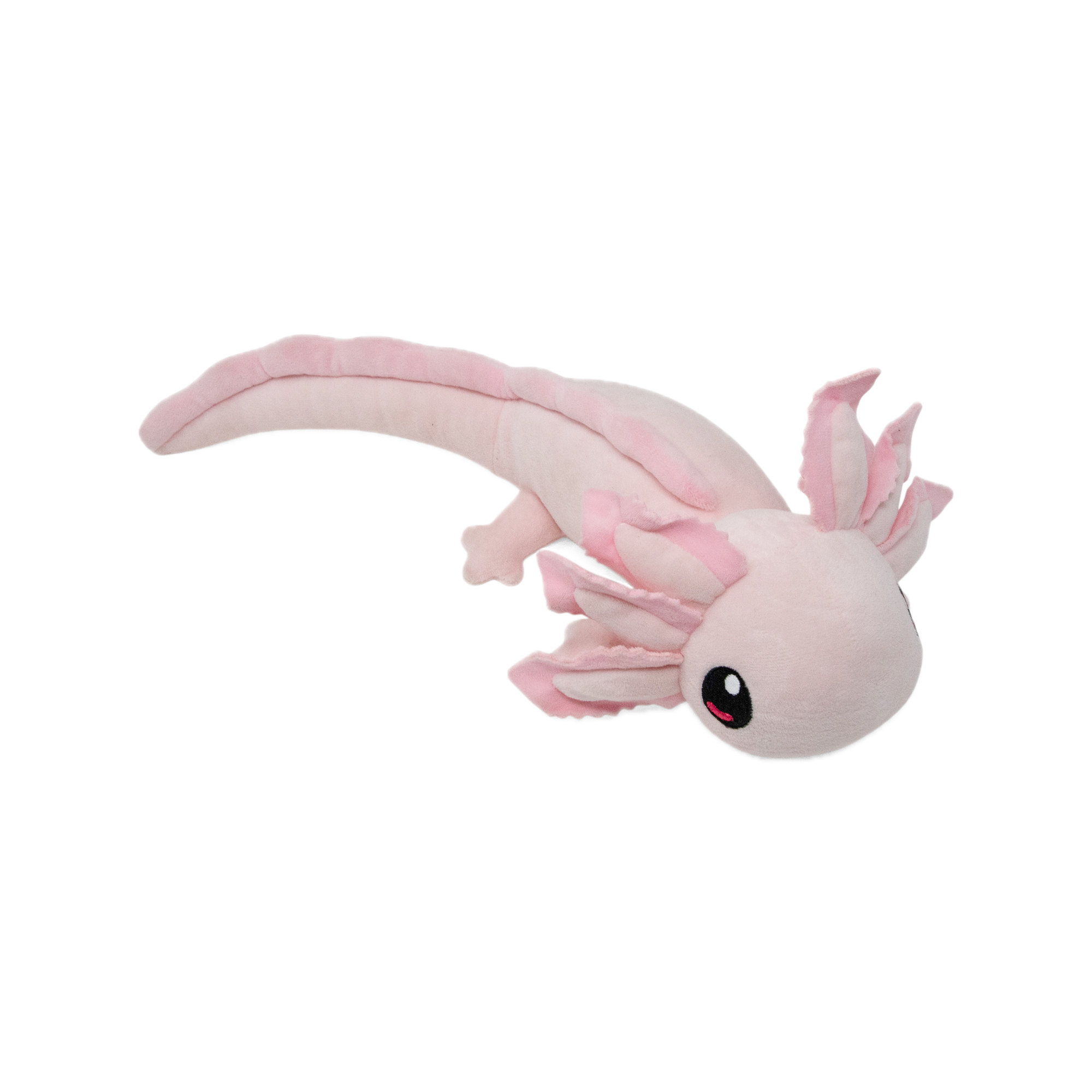 Mini Pink Realistic Axolotl Plush