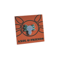 Gray Axol Pin
