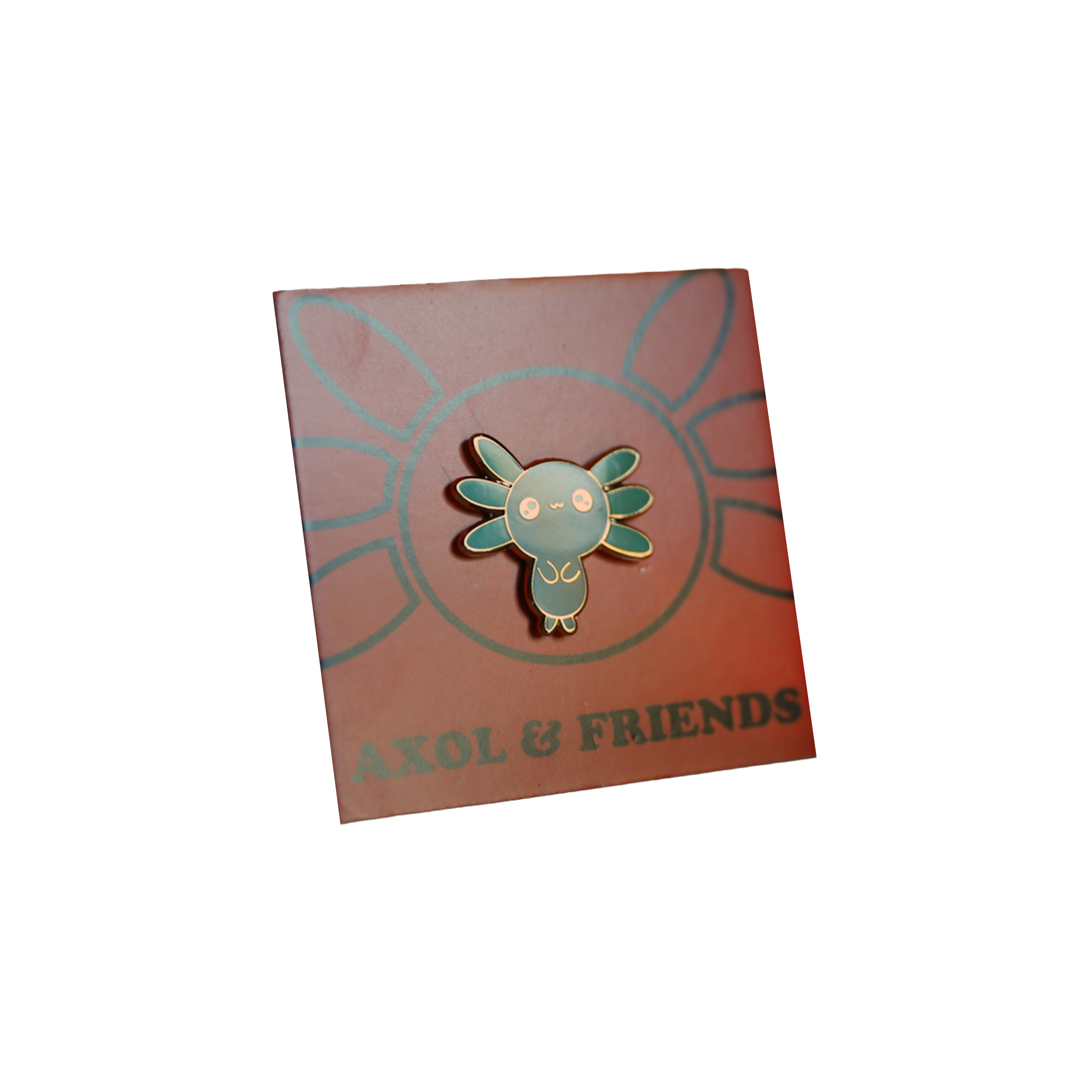 Gray Axol Pin