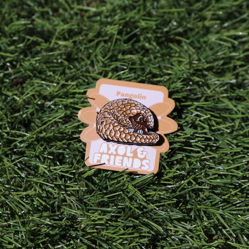 Cute Pangolin Soft Enamel Pin