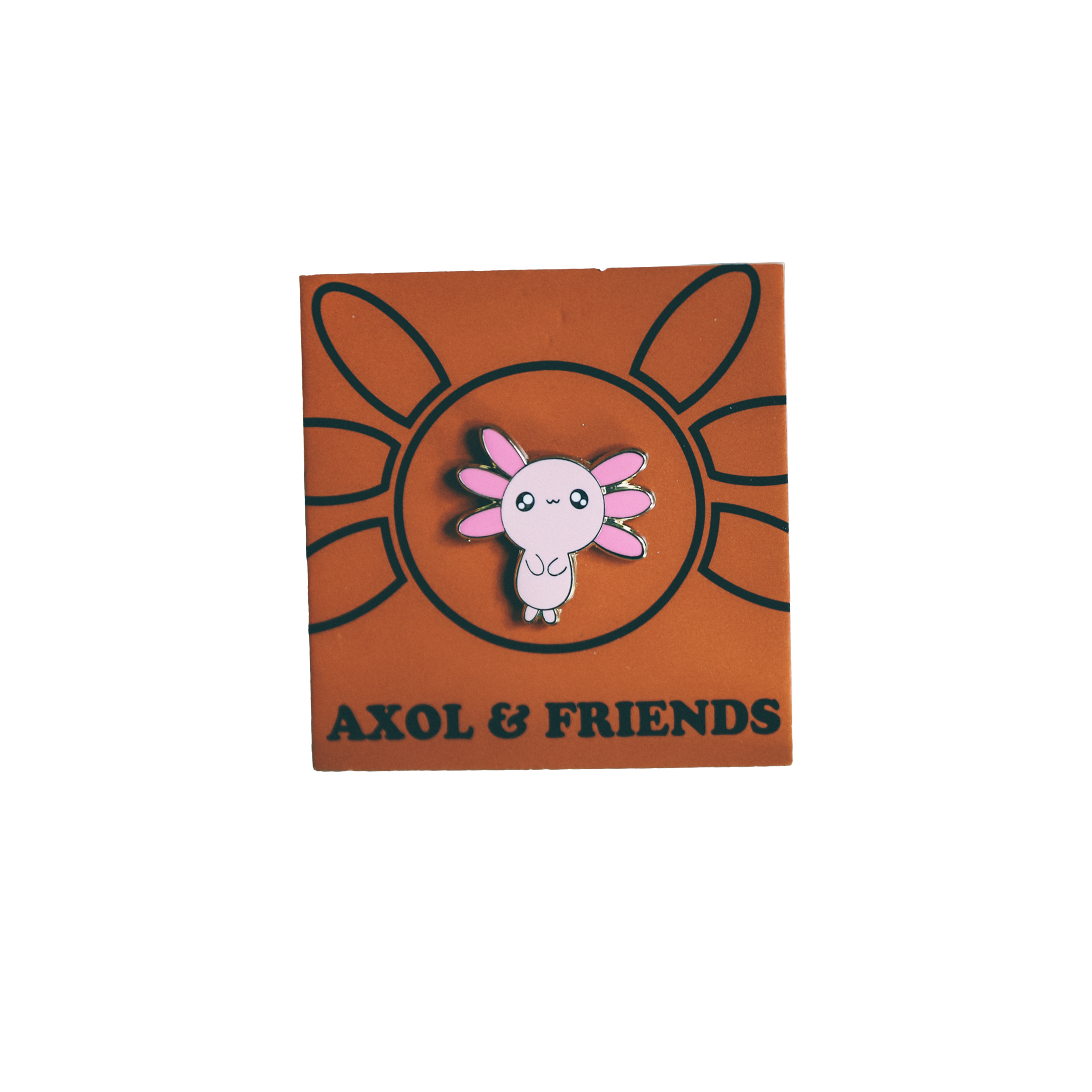 Pink Axol Pin