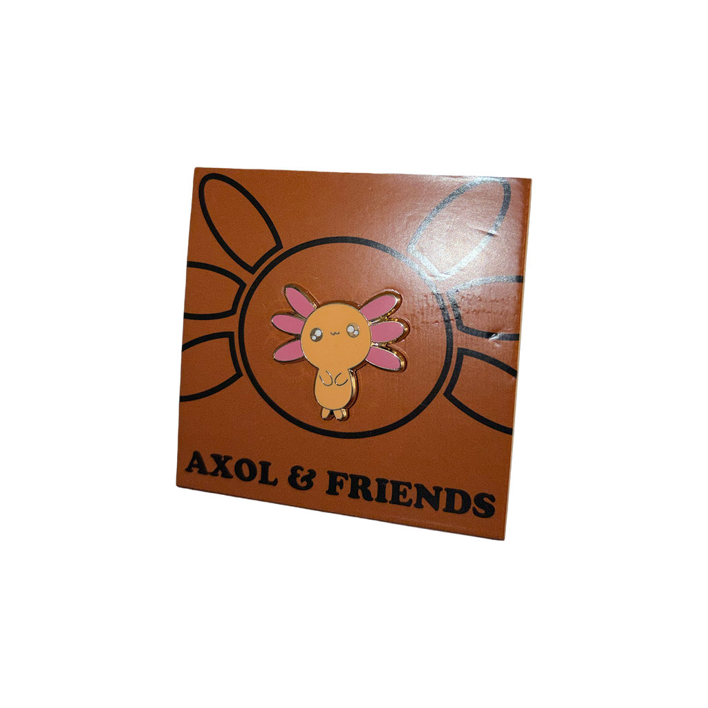 Yellow Axol Pin