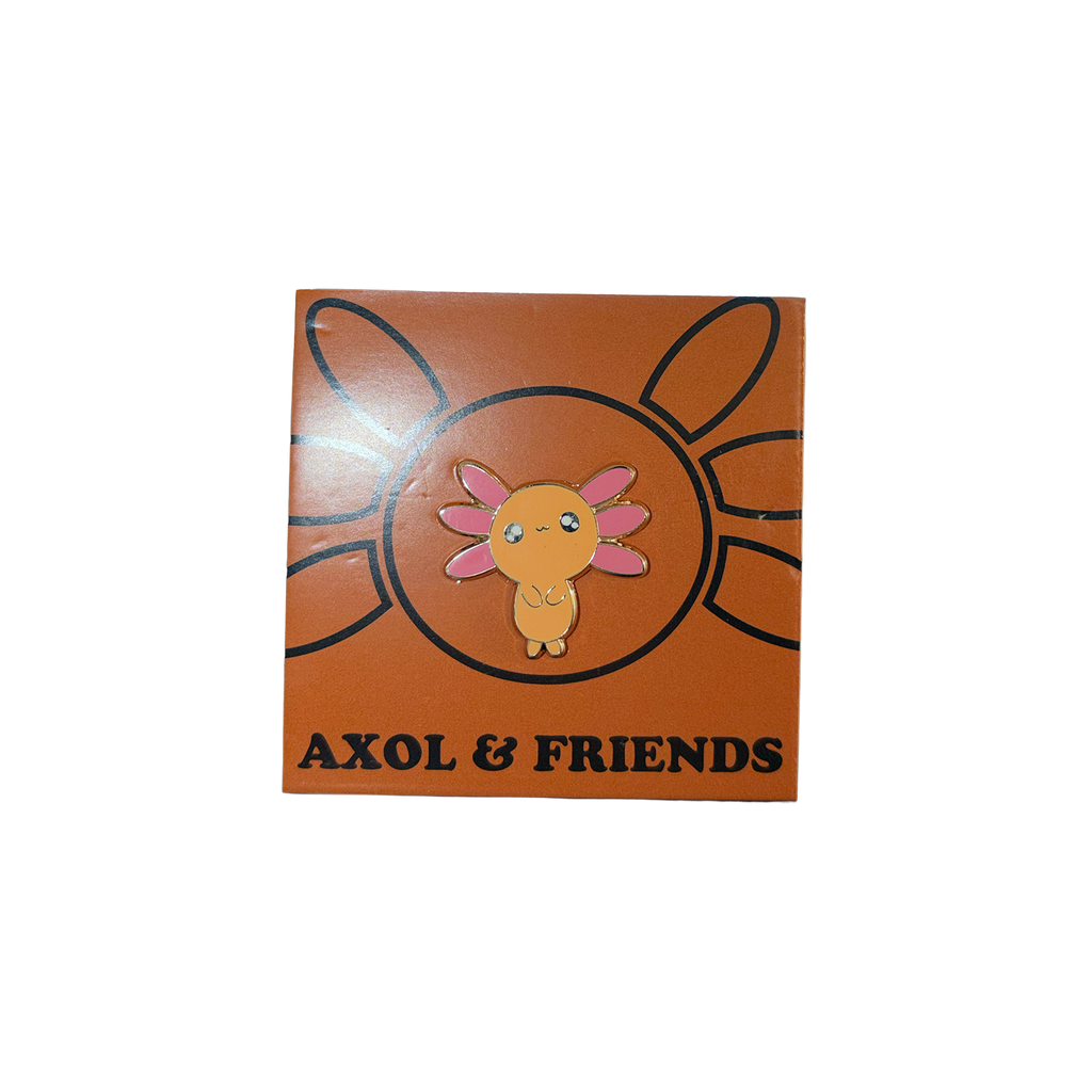Yellow Axol Pin